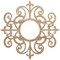 Ekena Millwork Dijon Wood Fretwork Pierced Ceiling Medallion, Red Oak, 24"OD x 7 3/4"ID x 3/8"T CMWP24X24X0375DIRO - alternate 1